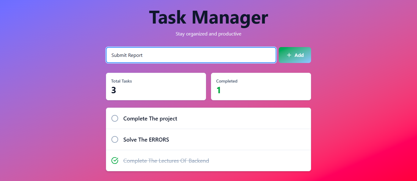 TaskManager